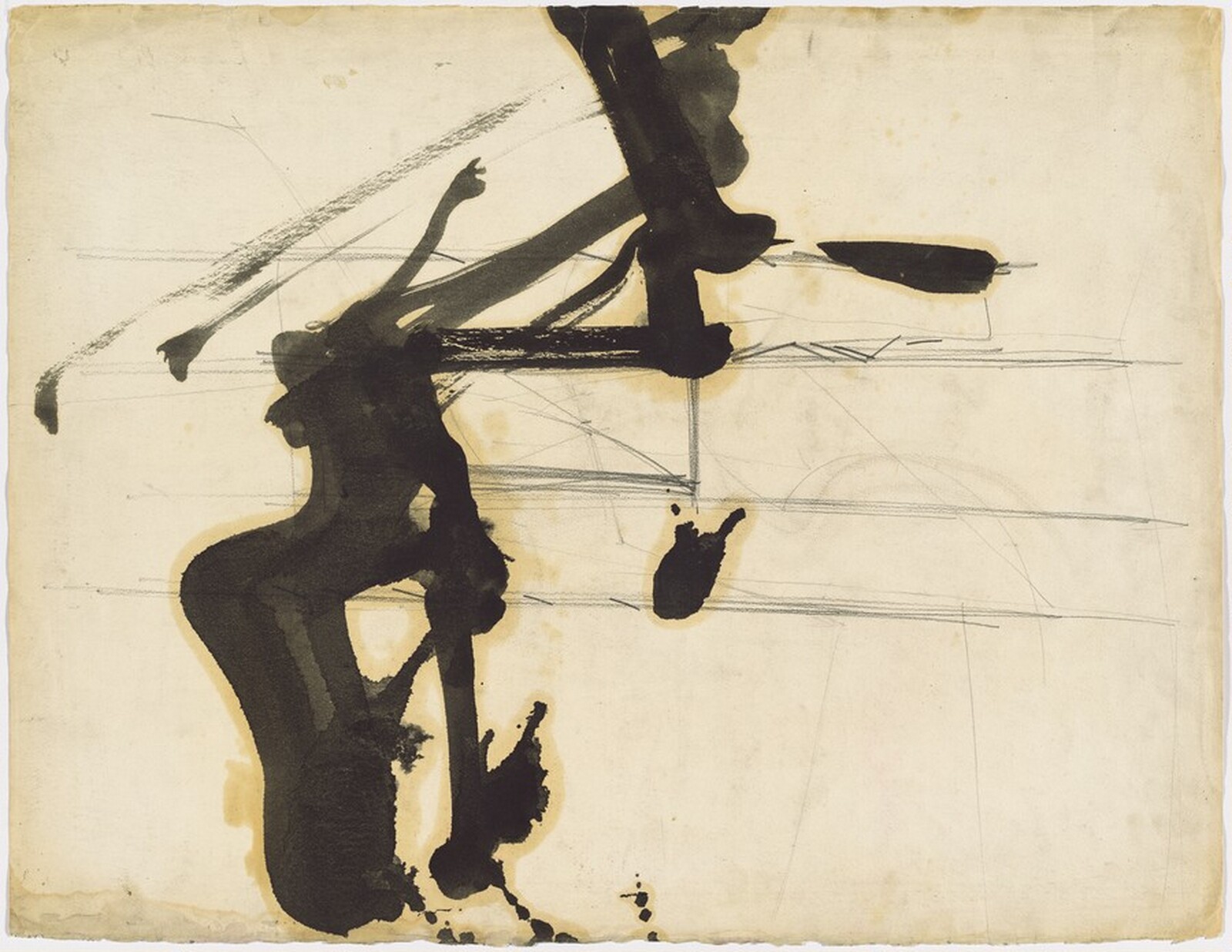 Untitled, Franz Kline, 1950s