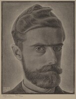 Self-Portrait, M.C. Escher, 1929