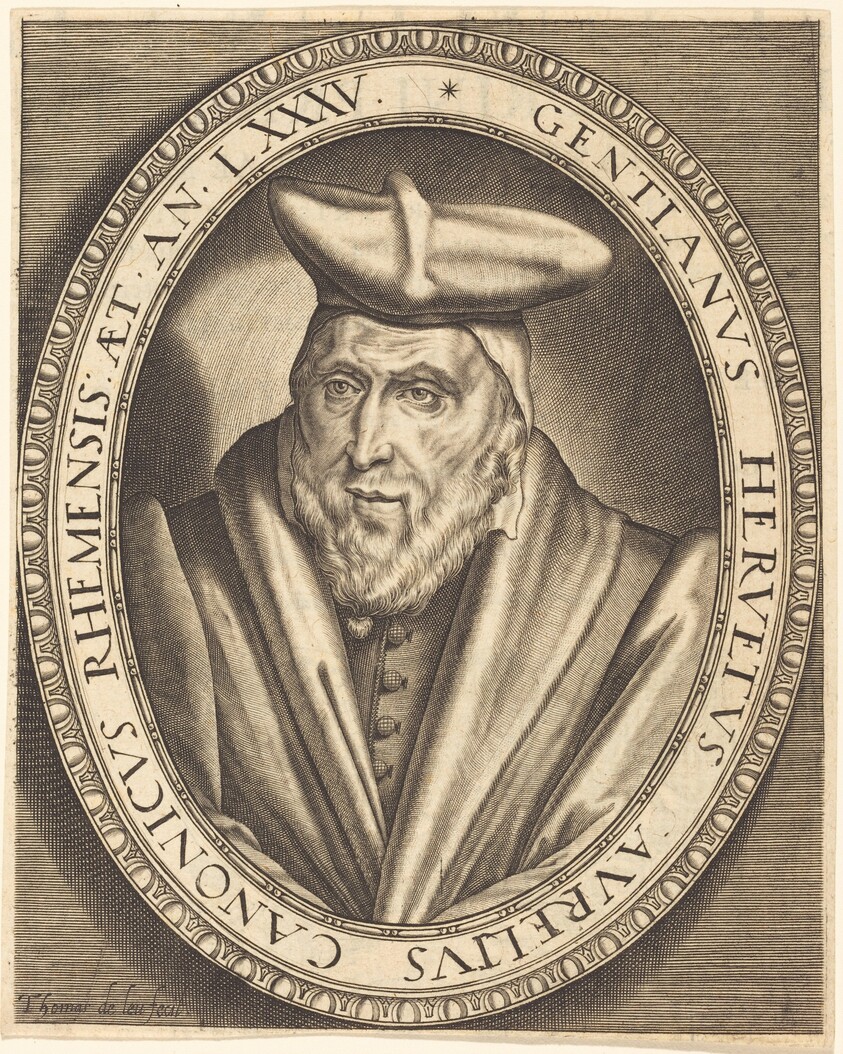 Gentien Hervet, Canon of Reims