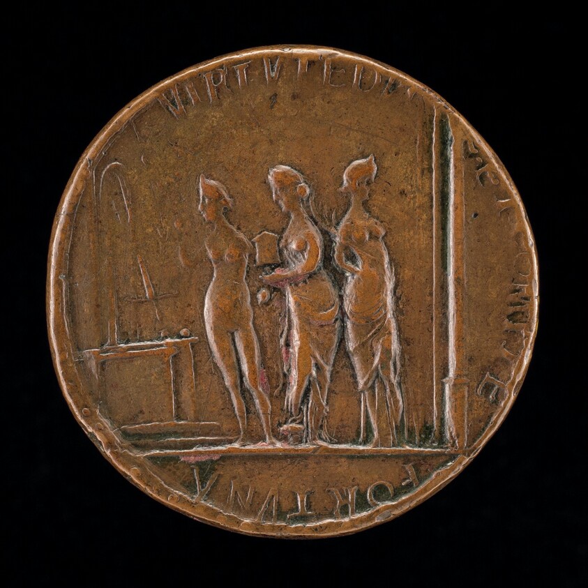 Three Female Figures [reverse]