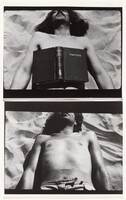 Reading Position for Second Degree Burn, Dennis Oppenheim, 1970