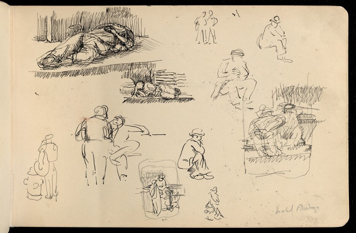 Isabel Bishop Early Sketchbook