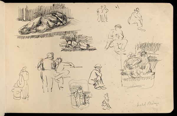 Isabel Bishop Early Sketchbook