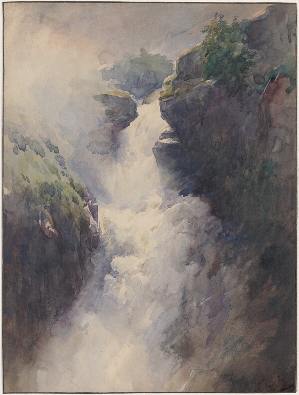 A Cascade in the Mountains