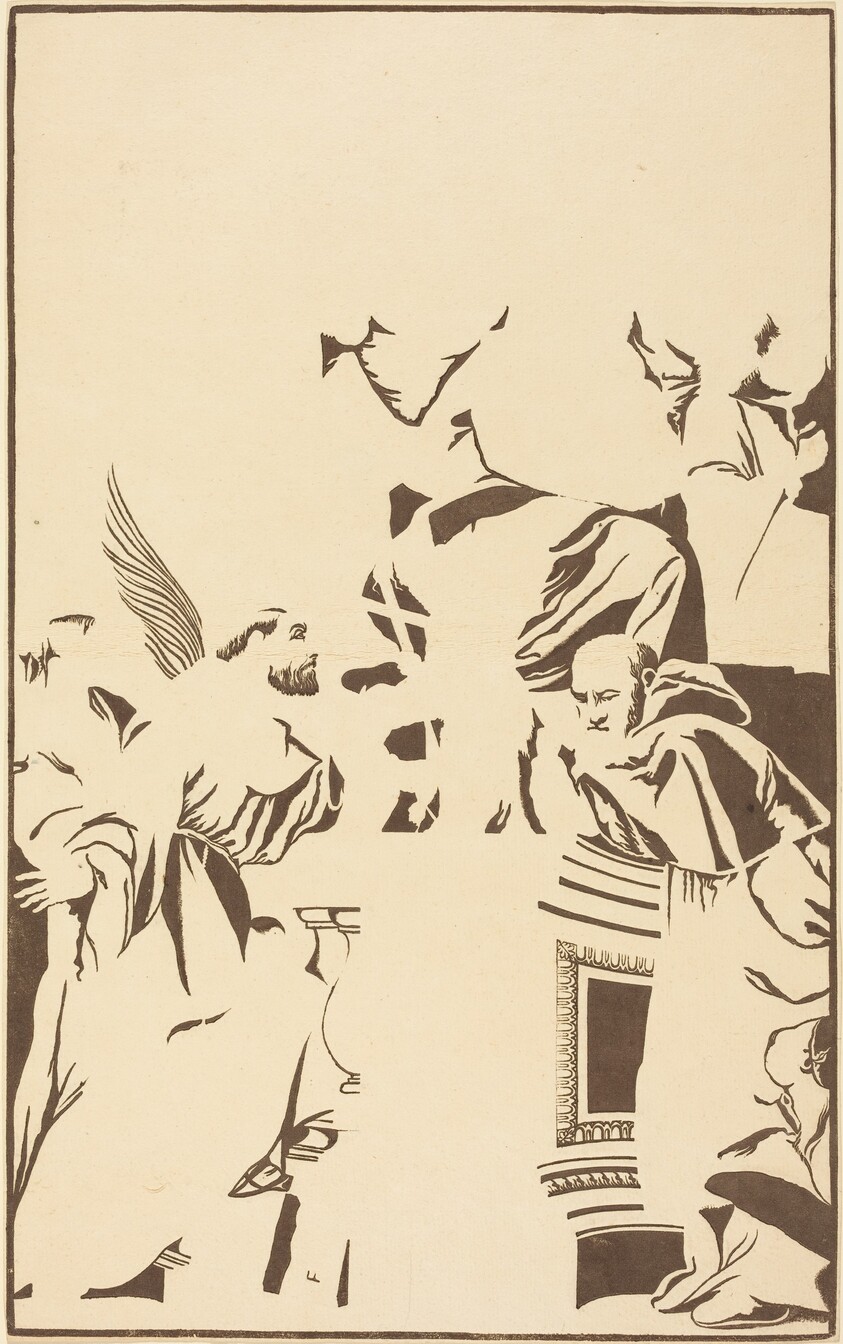 Holy Family and Four Saints