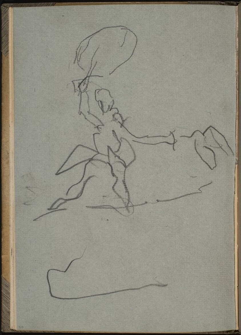 Akrobatin auf Seil (Acrobat on Tight Rope) [p. 30]
