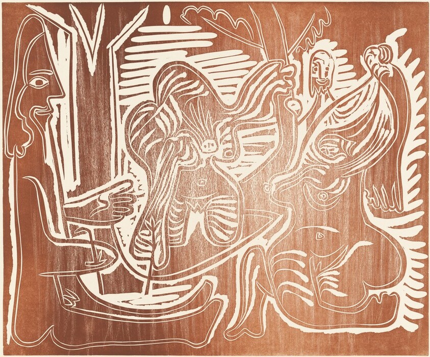 Le Déjeuner sur l'herbe, d'après Manet II