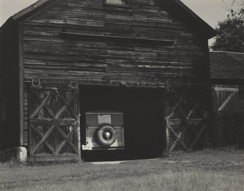 Barn and Car, Lake George