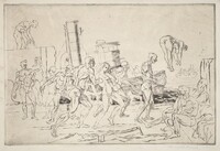 Bathers-in-the-Hudson, Reginald Marsh, 1941