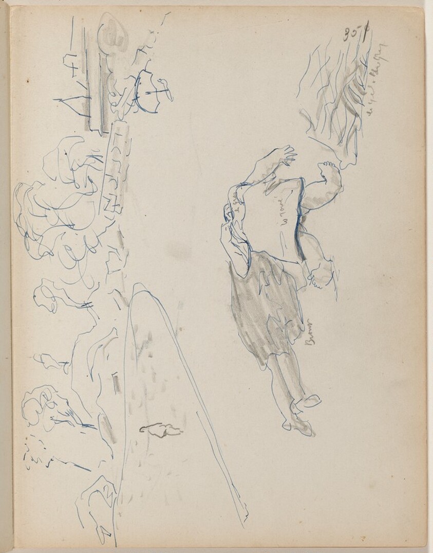 Figures Reclining on the Sand