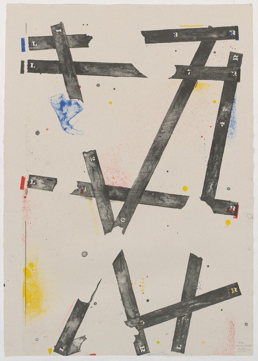 Four Panels from Untitled 1972 [D panel, trial proof 24]