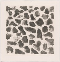 Color & Black, 40 x 40, No. 4 [working proof 3], Sol LeWitt, 1991