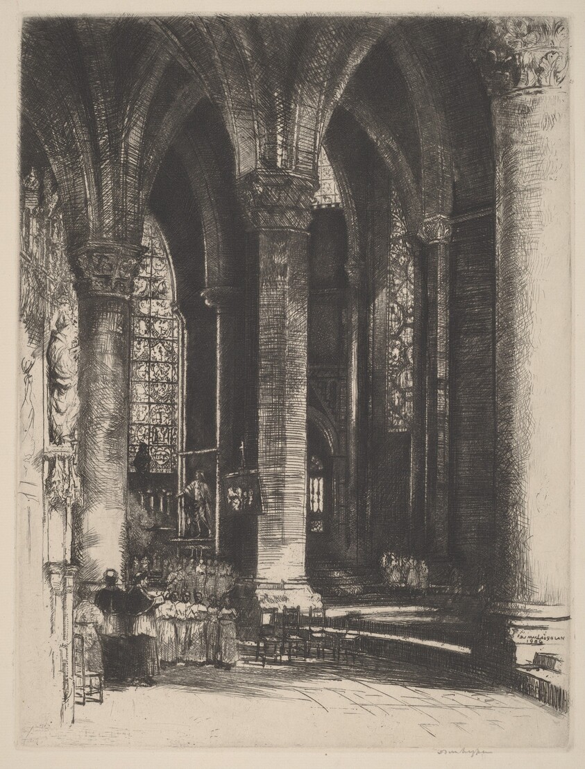 Interior of Chartres