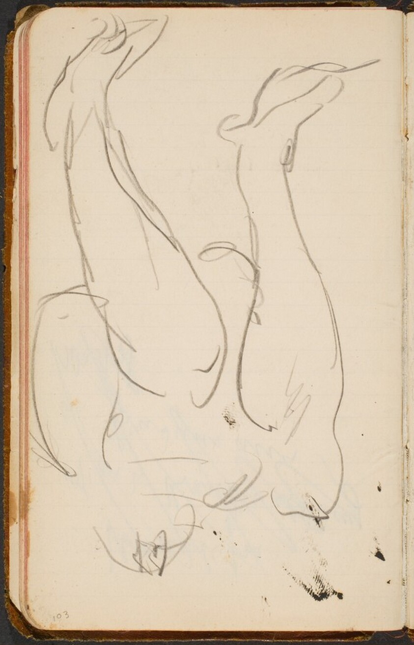 Frauenbeine (Woman's Legs) [p. 103]