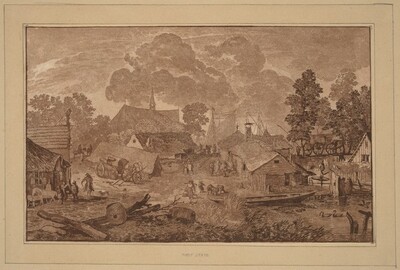 Village with Pond