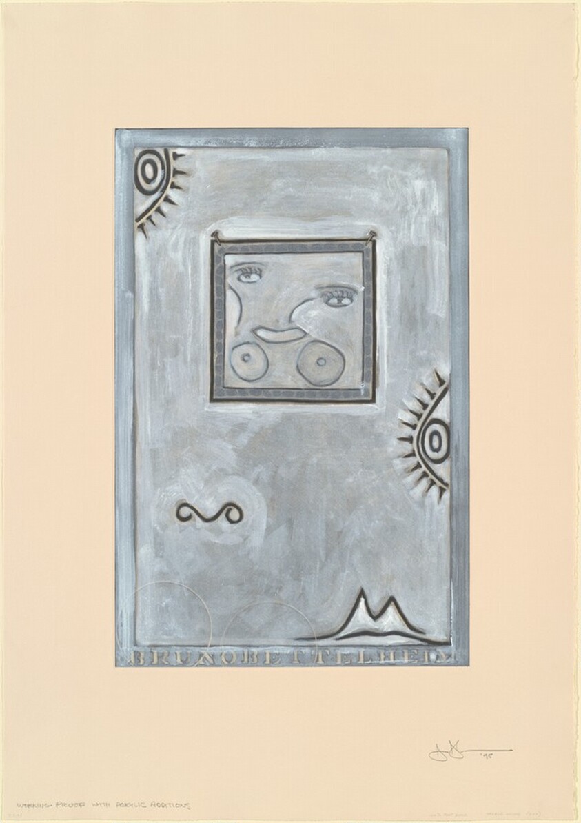 Untitled (White Mezzotint) [working proof]