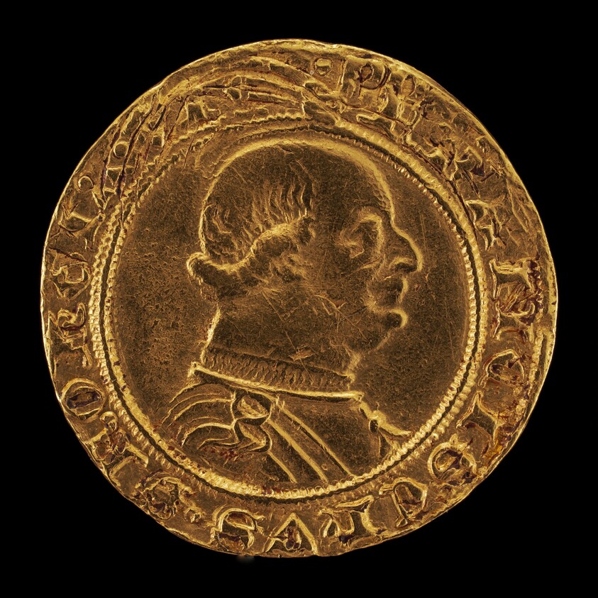 Francesco I Sforza, 1401-1466, 4th Duke of Milan 1450 [obverse]