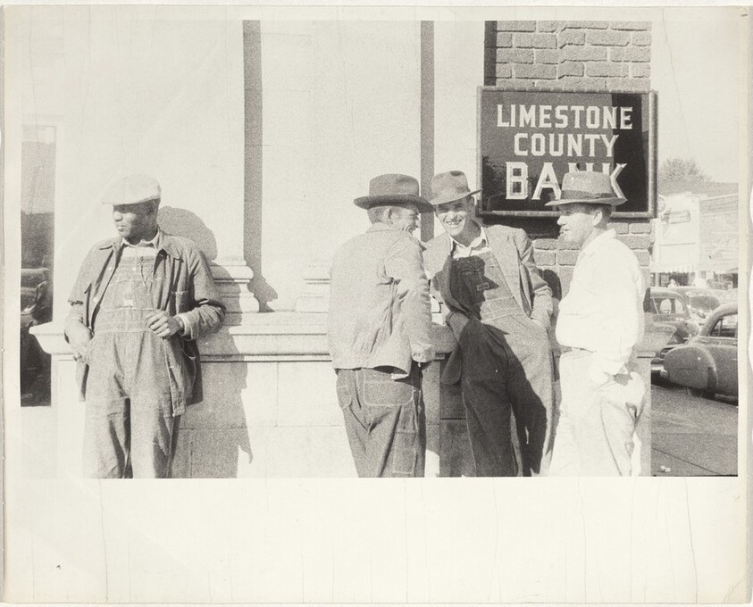 Outside Limestone County Bank--Alabama