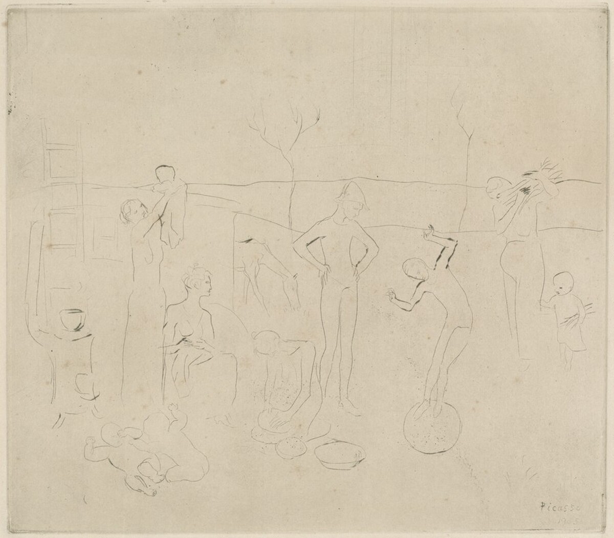 The Acrobats (Les saltimbanques)