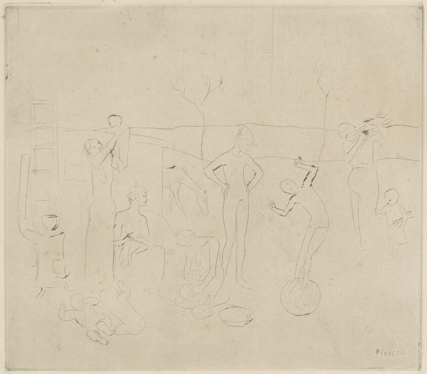 The Acrobats (Les saltimbanques)