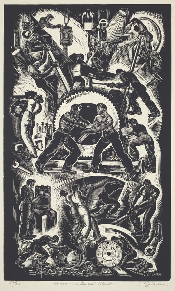 Labor in a Diesel Plant