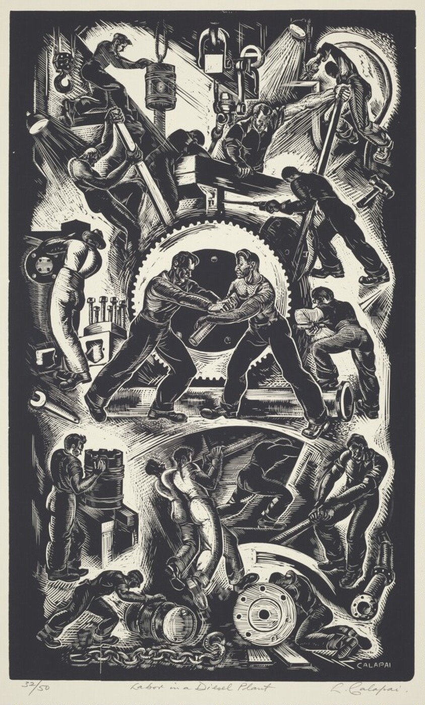 Labor in a Diesel Plant