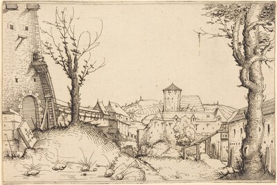 Courtyard of a Castle