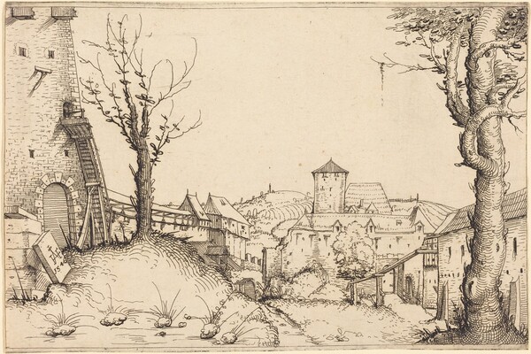 Courtyard of a Castle
