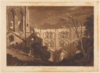 Rivaux Abbey, Joseph Mallord William Turner and Henry Edward Dawe, published 1812