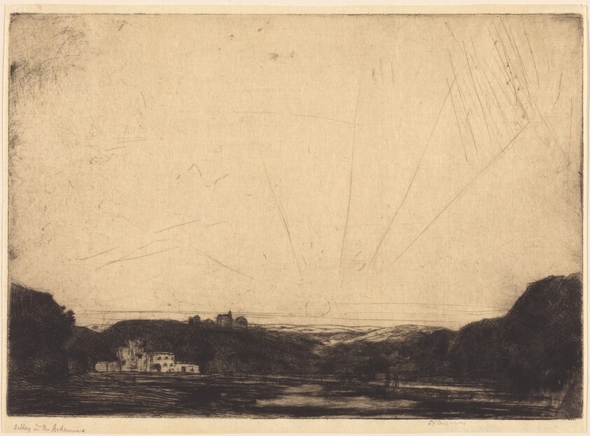 A Valley of the Ardennes