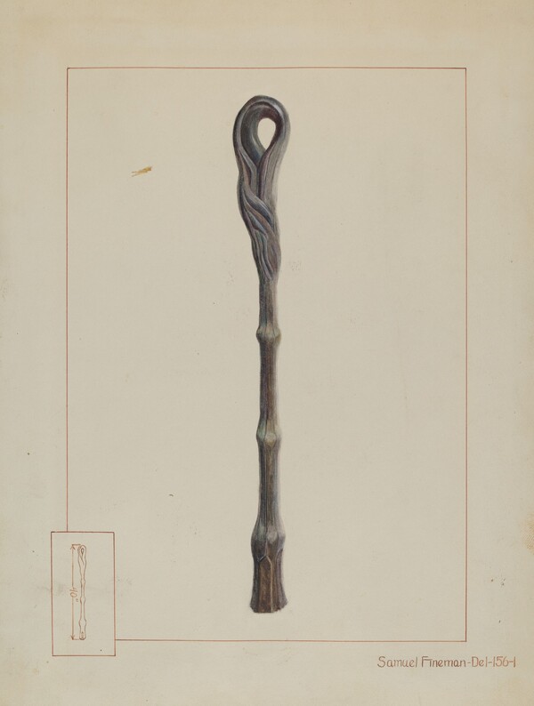 Iron Hitching Post