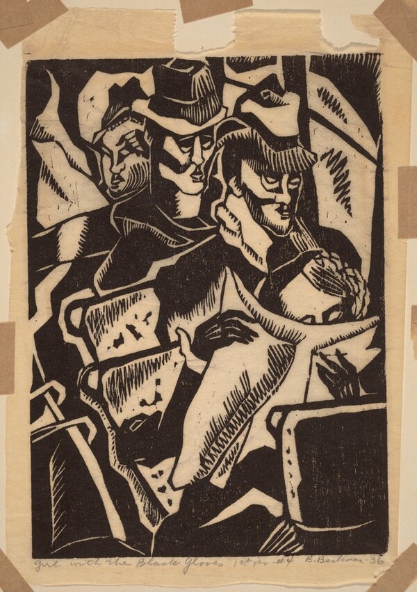 Girl with the Black Gloves