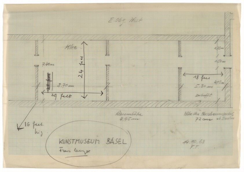 Kunstmuseum Basel Architectural Plan