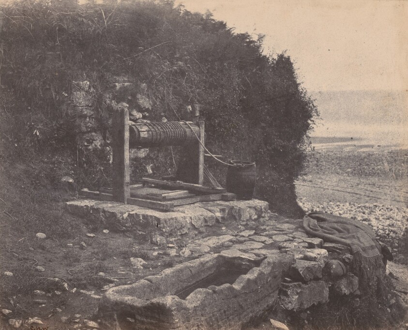 A Well by the Seaside, Langland Bay, Swansea, Wales