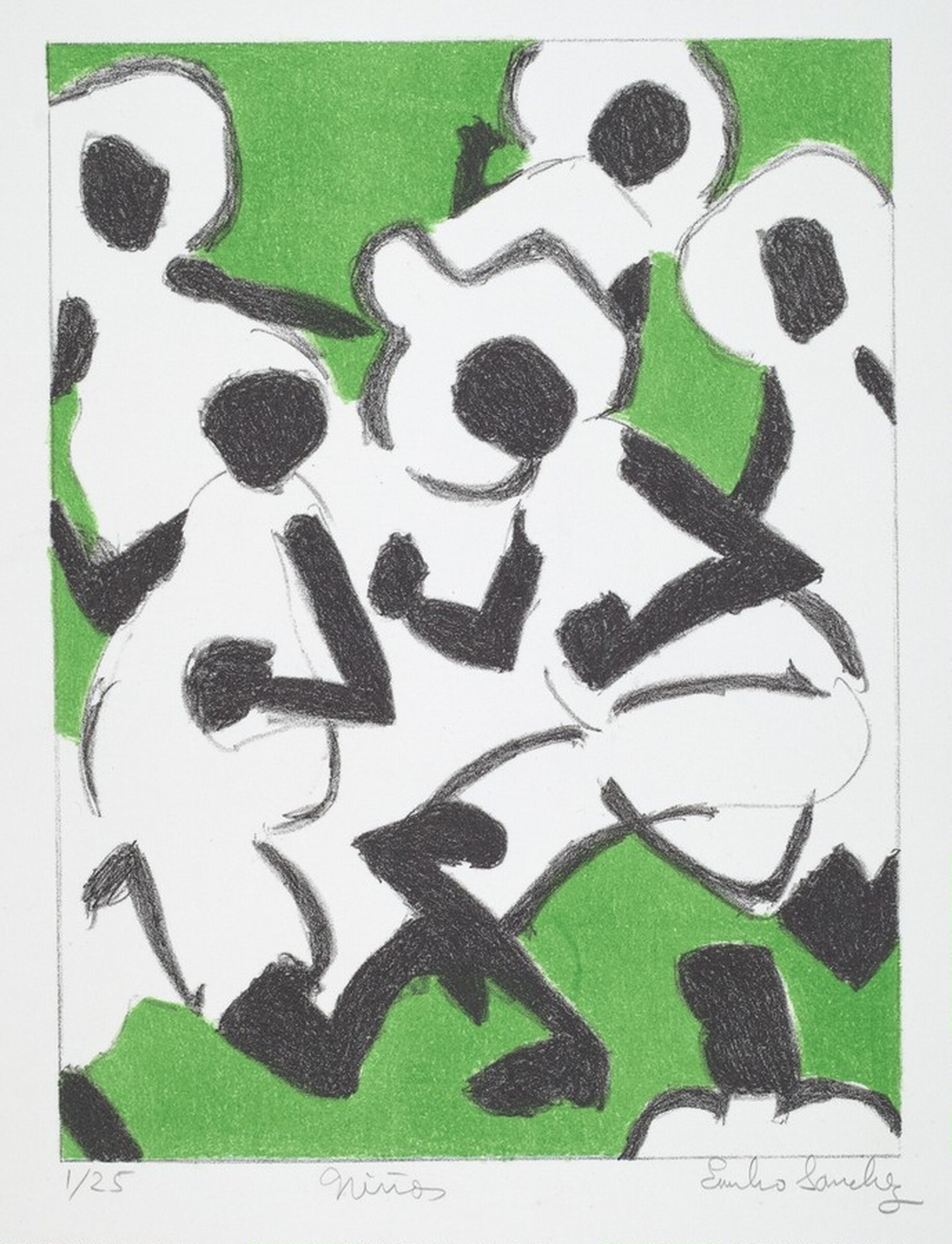 Niños, Emilio Sanchez, 1952