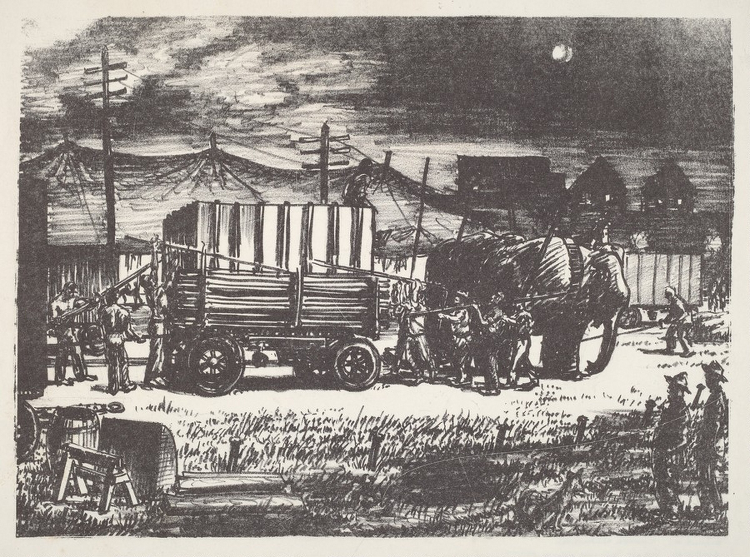 Circus, No. 1, Cooper Nott Lansing, 1942