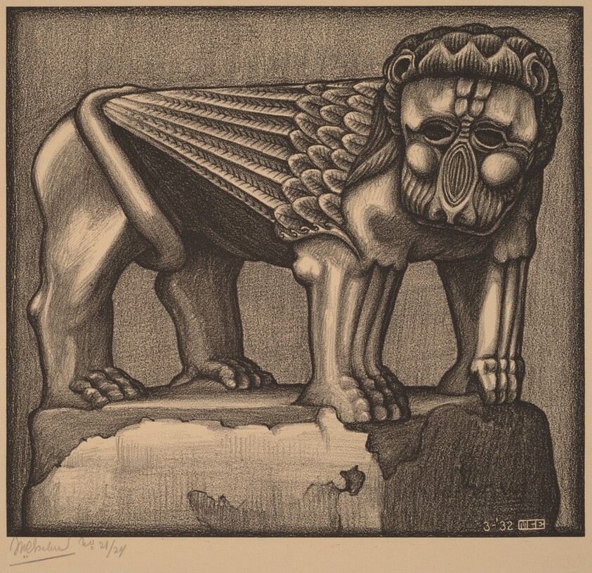 Lion of the Fountain in the Piazza at Ravello