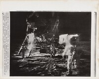 Title from caption on object: "Dancing on the Moon”, National Aeronautics and Space Administration, July 20, 1969