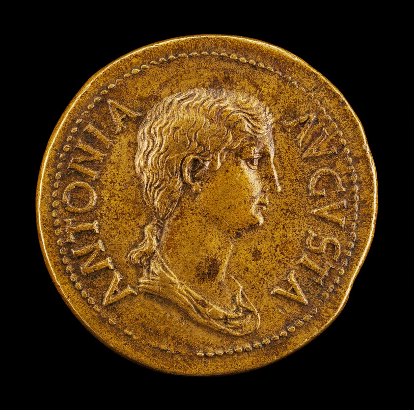 Antonia, 36 B.C.-A.D. c. 38, Daughter of Mark Antony and Octavia [obverse]