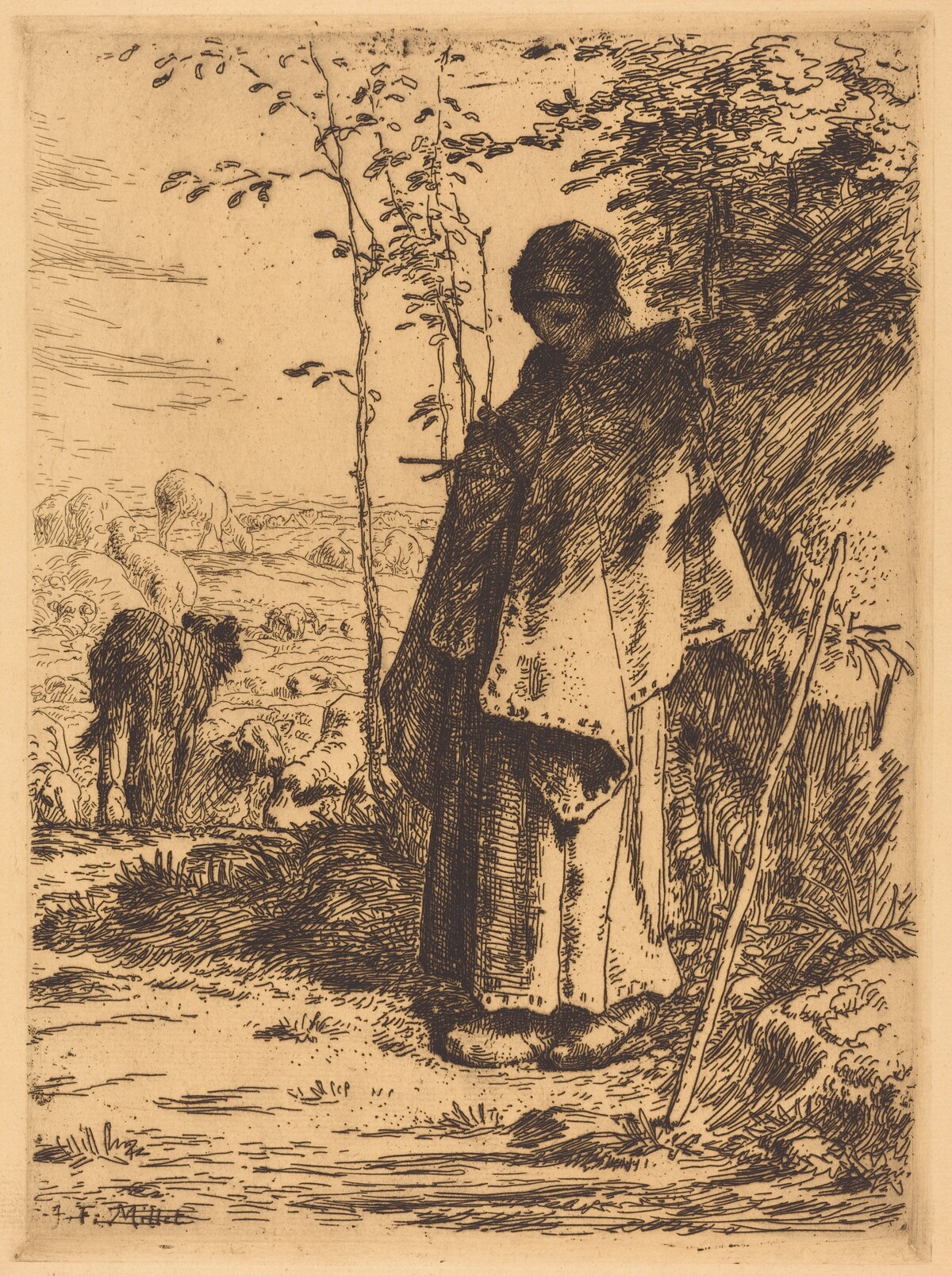 The Large Shepherdess (La grande bergere)