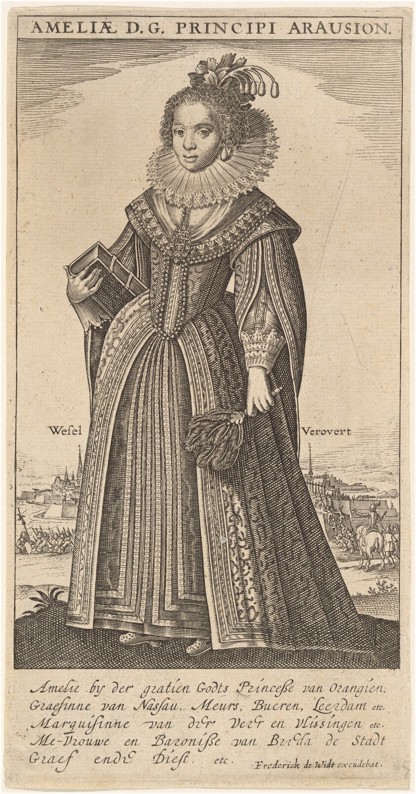 Amalia, Wife of Fredierick Henry, Prince of Orange