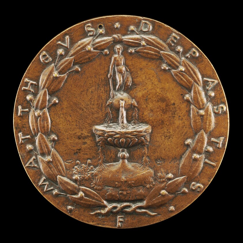 Fountain Surmounted by a Nude Male Figure [reverse]