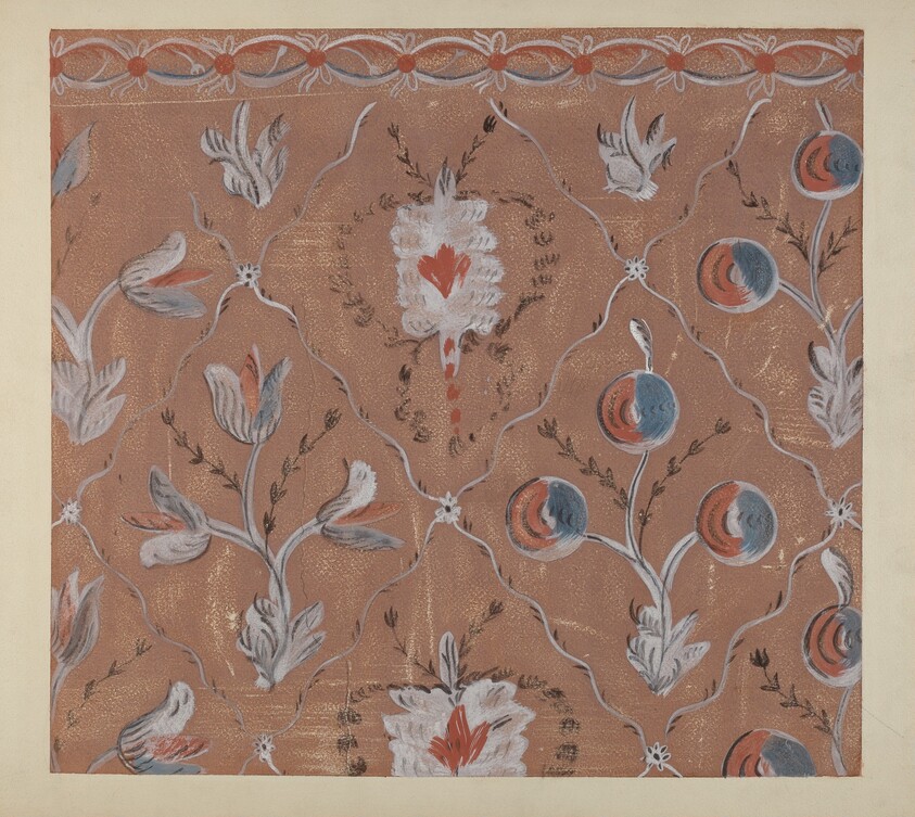 Hand Painted Wall (Detail)