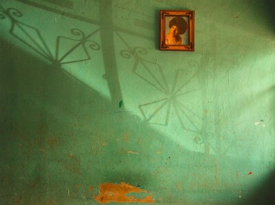 Retrato en La Pared, Oaxaca, México (Portrait on the Wall, Oaxaca, Mexico)