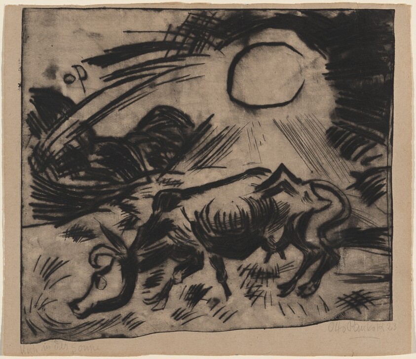 Kuh in der Sonne (Cow in the Sun)