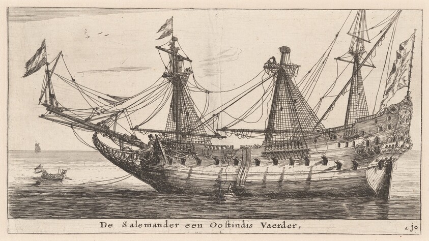 The "Salemander," an East-Indian Merchantman