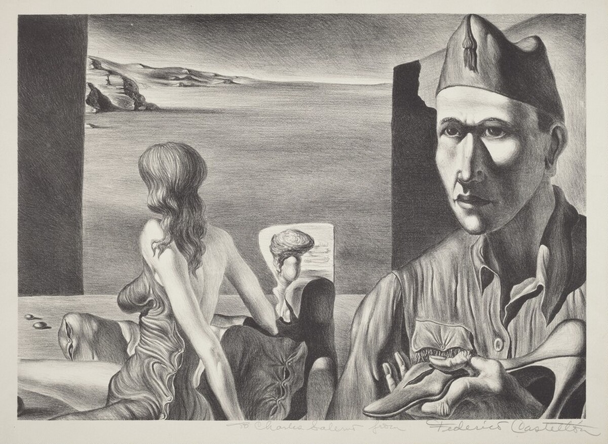 Self-Portrait with Spanish Cap