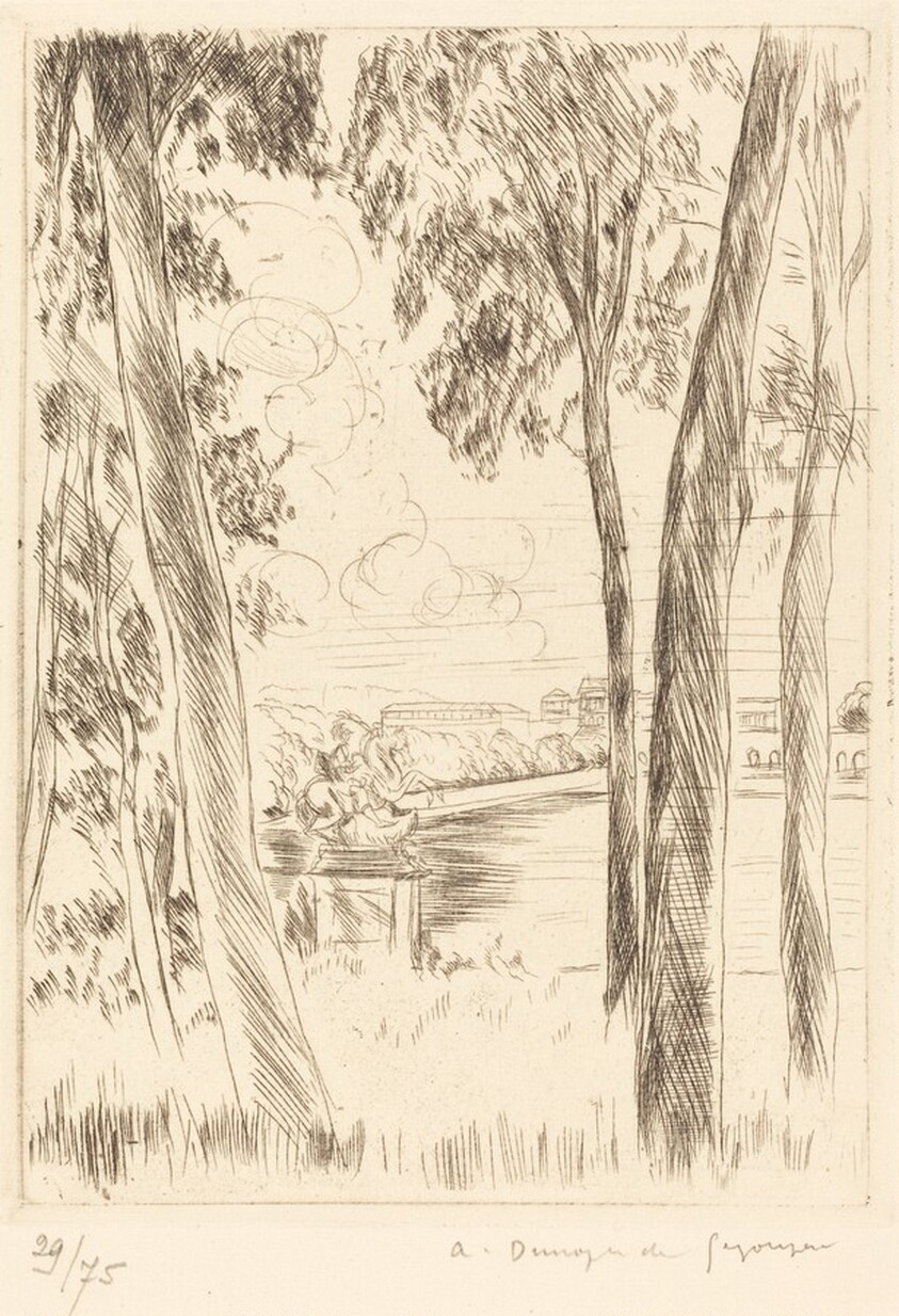 Bernini's Statue (La Statue du Bernin)