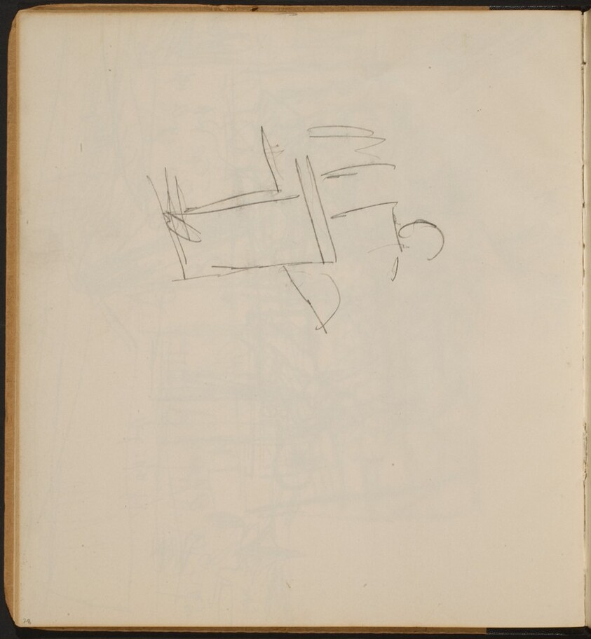 Begonnene Skizze (Unfinished Sketch) [p. 28]