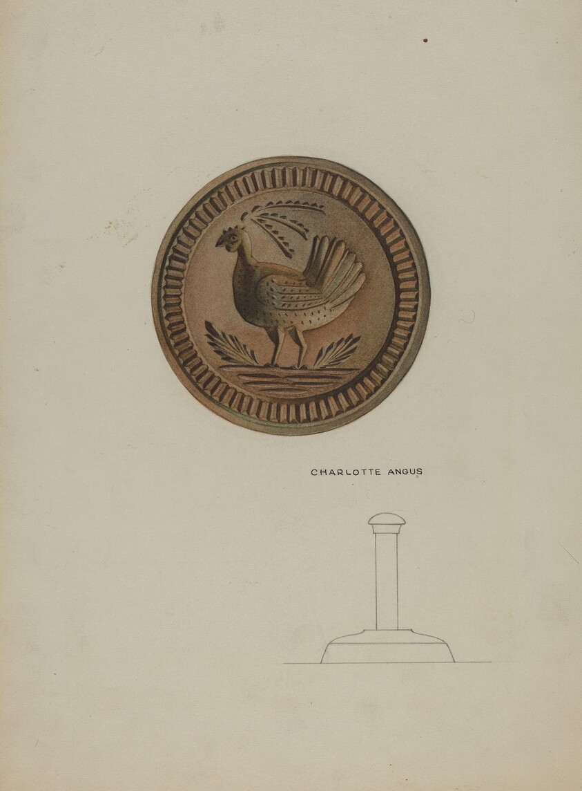 Pa. German Butter Mold